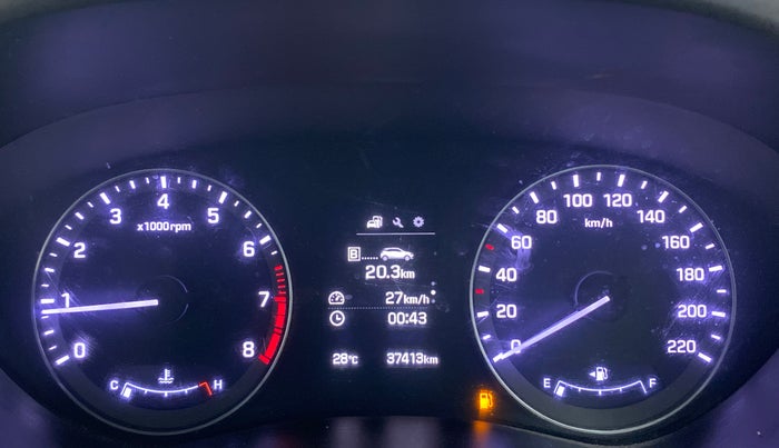 2016 Hyundai Elite i20 ASTA 1.2 (O), Petrol, Manual, 37,470 km, Odometer Image