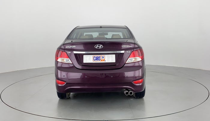 2013 Hyundai Verna FLUIDIC 1.6 SX VTVT OPT AT, Petrol, Automatic, 60,847 km, Back/Rear