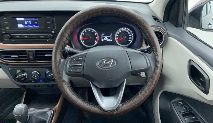 2021 Hyundai AURA S CNG, CNG, Manual, 4,663 km, Steering Wheel Close Up