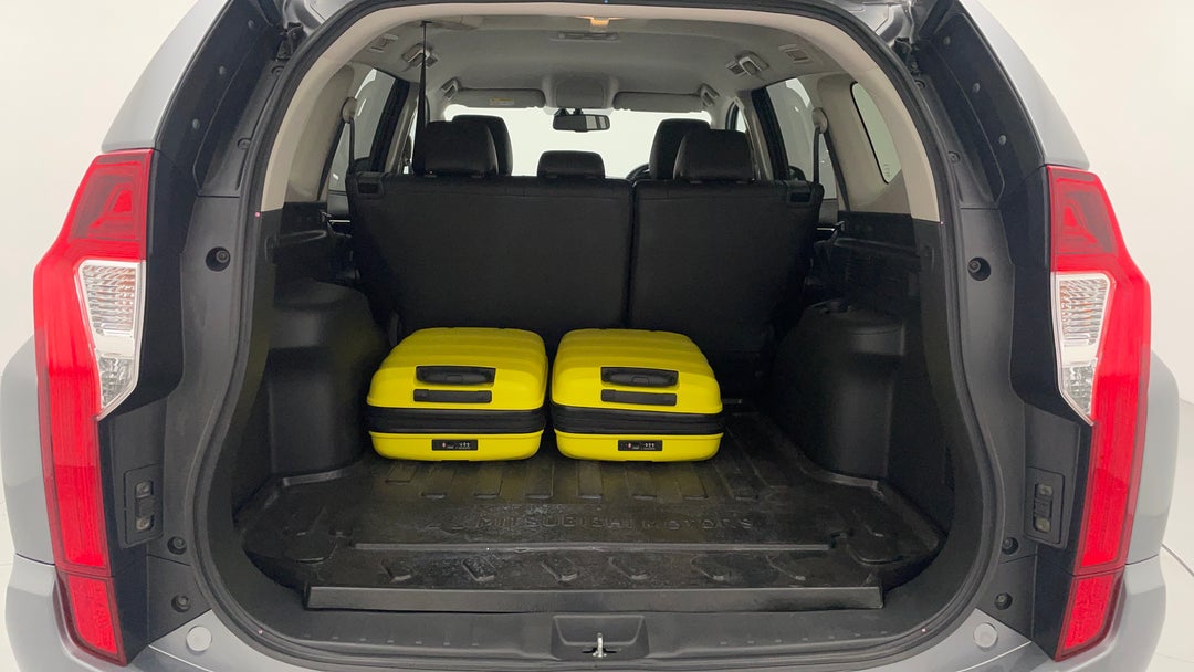 Boot Inside View with Luggage