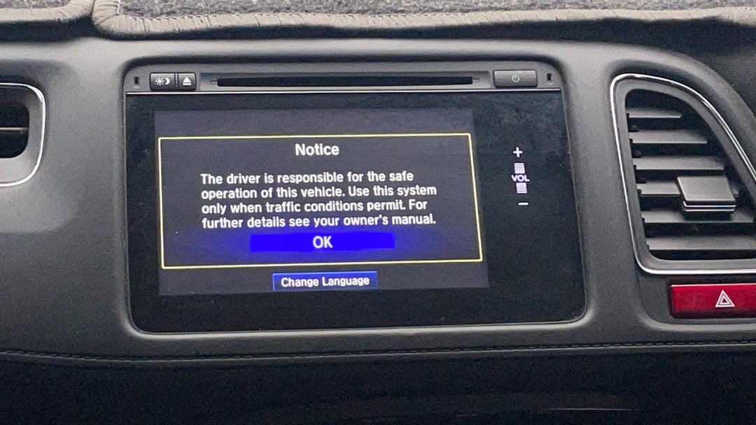 2016 Honda HR-V Vti-s, Automatic, 117537 km, Infotainment System