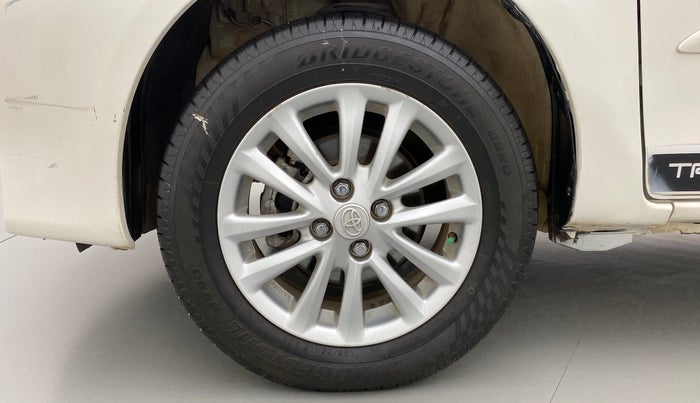 2011 Toyota Etios V, Petrol, Manual, 88,306 km, Left Front Wheel