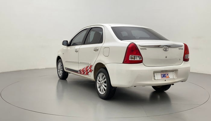 2011 Toyota Etios V, Petrol, Manual, 88,306 km, Left Back Diagonal