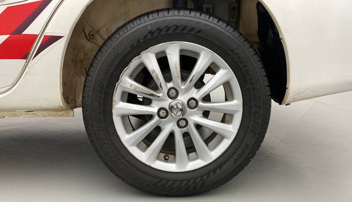 2011 Toyota Etios V, Petrol, Manual, 88,306 km, Left Rear Wheel