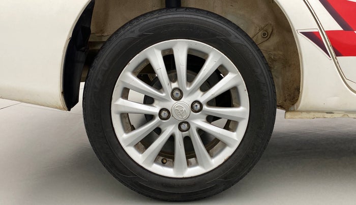 2011 Toyota Etios V, Petrol, Manual, 88,306 km, Right Rear Wheel