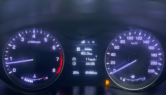 2017 Hyundai Elite i20 ASTA 1.2 (O), Petrol, Manual, 46,420 km, Odometer Image