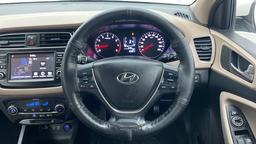 Steering Wheel Close Up