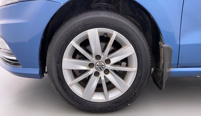 2017 Volkswagen Ameo HIGHLINE PLUS DSG 1.5, Diesel, Automatic, 90,070 km, Left Front Wheel