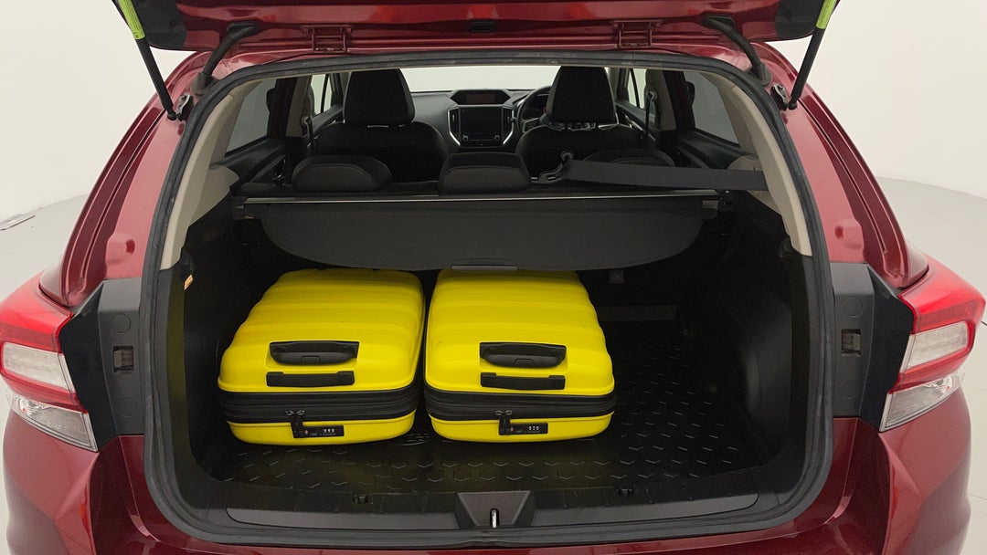 Boot Inside View with Luggage