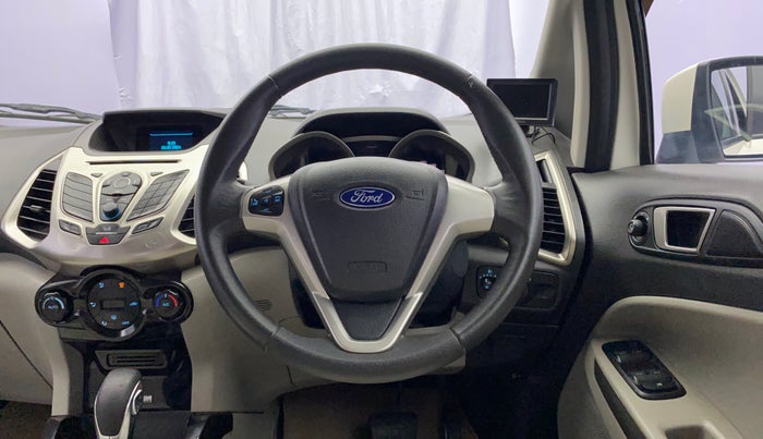 2015 Ford Ecosport TITANIUM 1.5L PETROL AT, Petrol, Automatic, 40,228 km, Steering Wheel Close Up