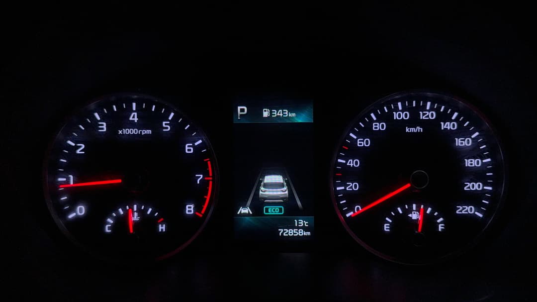 2023 Kia Stonic Gt-line, Automatic, 72858 km, Odometer View