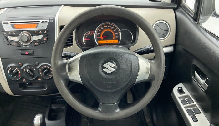 2016 Maruti Wagon R 1.0 VXI (O) AMT, Petrol, Automatic, 84,484 km, Steering Wheel Close Up