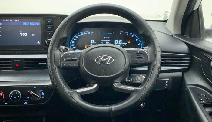 2022 Hyundai NEW I20 SPORTZ 1.2 MT, Petrol, Manual, 13,125 km, Steering Wheel Close Up