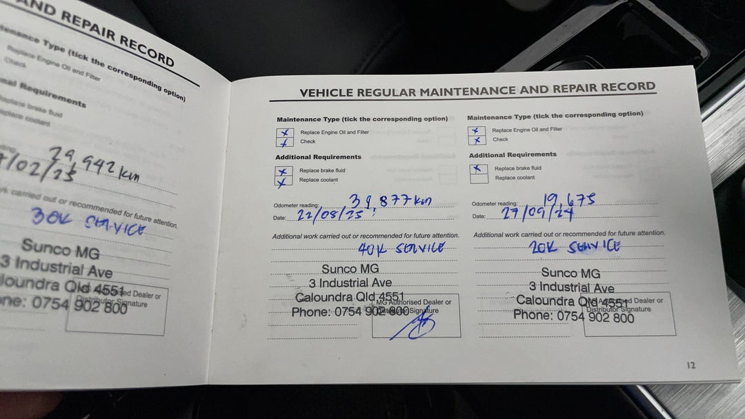 2023 MG Mg5 Essence, Automatic, 45271 km, Service History