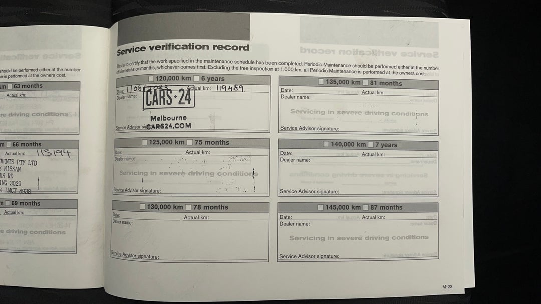 2018 Nissan X-trail St (2wd), Automatic, 119490 km, Service History