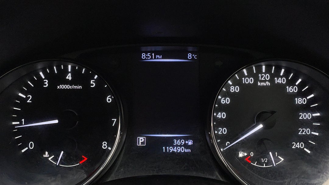 2018 Nissan X-trail St (2wd), Automatic, 119490 km, Odometer View