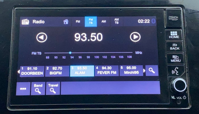 2019 Honda City ZX CVT, Petrol, Automatic, 35,385 km, Infotainment System