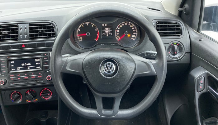 2019 Volkswagen Polo TRENDLINE 1.0L, Petrol, Manual, 73,907 km, Steering Wheel Close Up