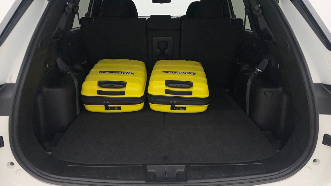 Boot Inside View with Luggage