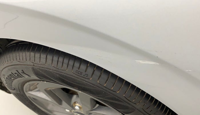 2019 Hyundai GRAND I10 NIOS SPORTZ AMT 1.2 KAPPA VTVT, Petrol, Automatic, 19,332 km, Left fender - Slightly dented