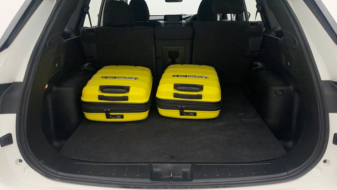 Boot Inside View with Luggage