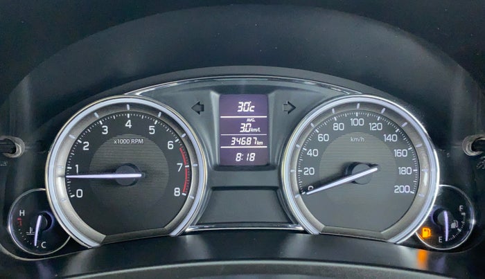 2016 Maruti Ciaz VXI OPT, Petrol, Manual, 35,185 km, Odometer Image