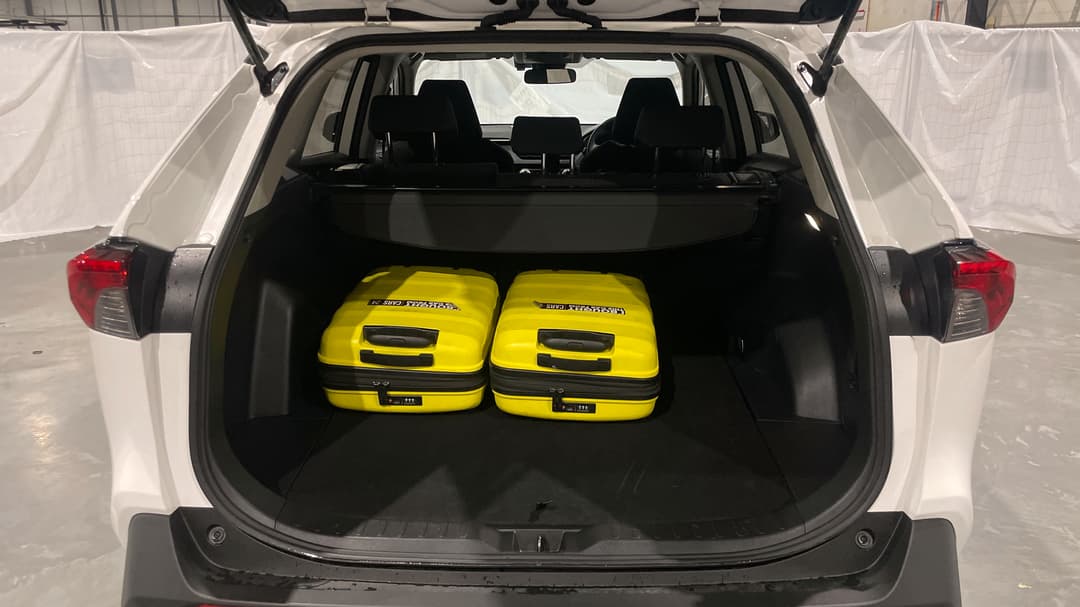 2022 Toyota RAV4 Gx (2WD) Hybrid, Automatic, 58418 km, Boot Inside View with Luggage