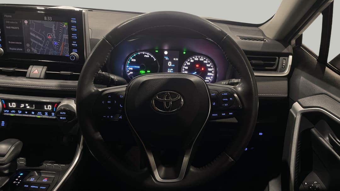 2022 Toyota RAV4 Gx (2WD) Hybrid, Automatic, 58418 km, Steering Wheel Close-up
