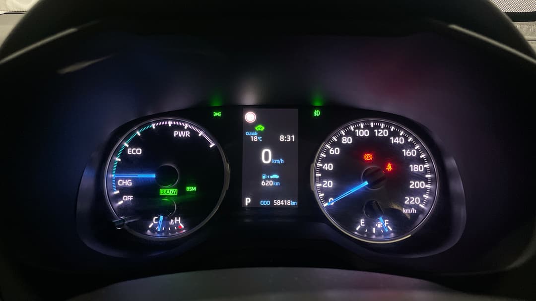 2022 Toyota RAV4 Gx (2WD) Hybrid, Automatic, 58418 km, Odometer View