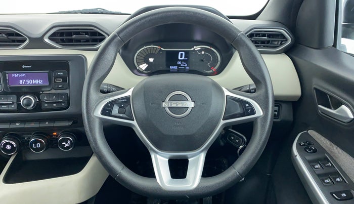 2021 Nissan MAGNITE XL Turbo MT, Petrol, Manual, 14,070 km, Steering Wheel Close Up