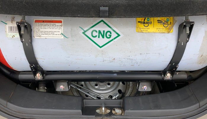 2015 Maruti Wagon R 1.0 LXI CNG, CNG, Manual, 27,541 km, Boot Inside