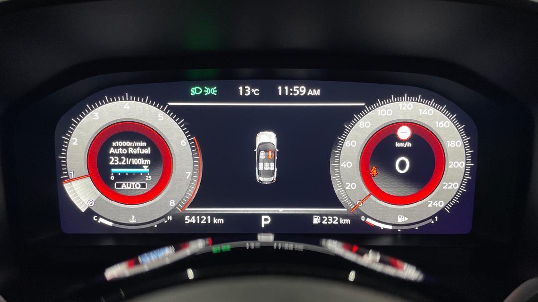 2022 Nissan X-trail Ti-l (4WD), Automatic, 54121 km, Odometer View