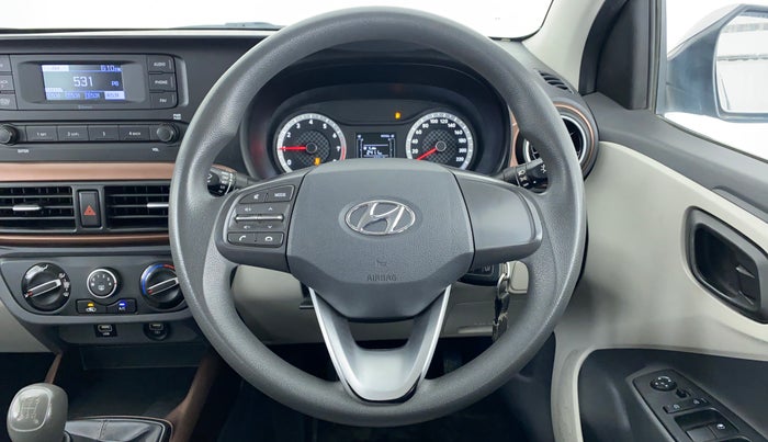 2020 Hyundai AURA S CNG, CNG, Manual, 29,548 km, Steering Wheel Close Up