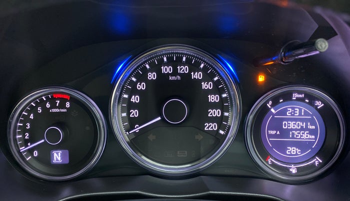 2018 Honda City ZX CVT ANNIVERSARY EDITION, Petrol, Automatic, 36,243 km, Odometer Image