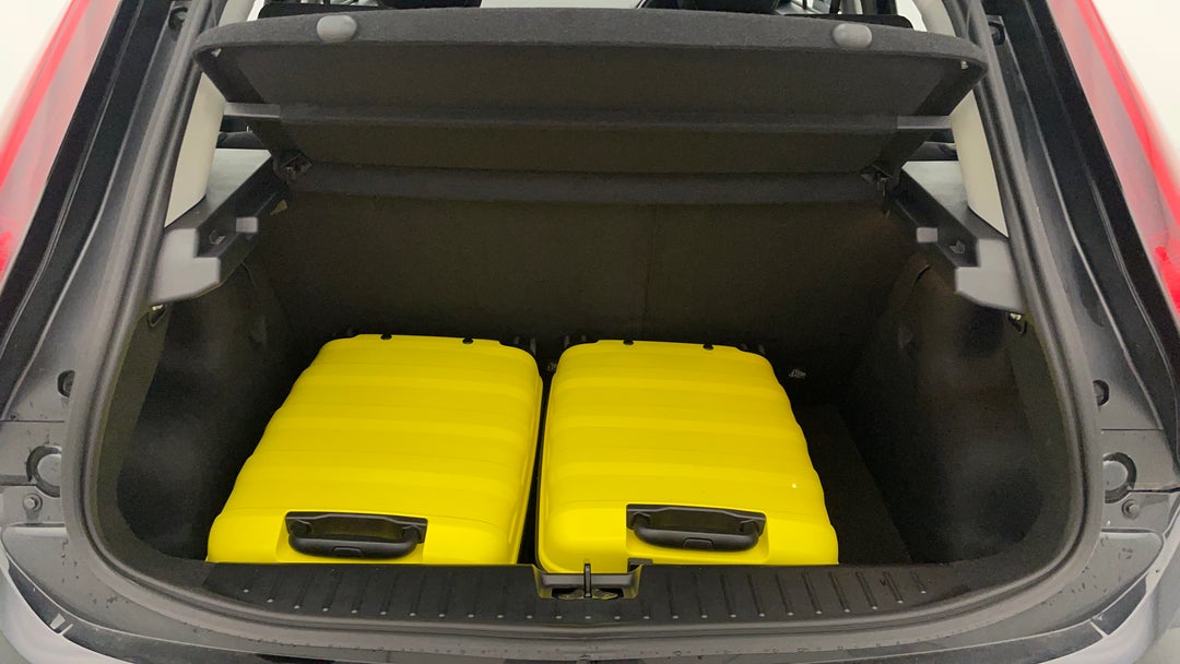 Boot Inside View with Luggage