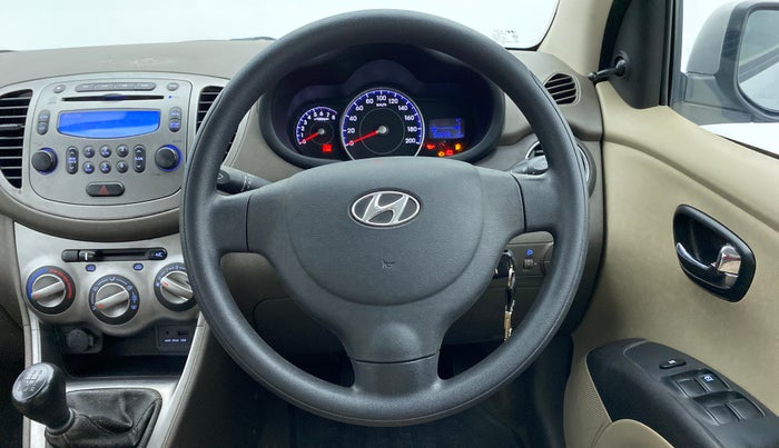 2014 Hyundai i10 SPORTZ 1.1 IRDE2, Petrol, Manual, 60,174 km, Steering Wheel