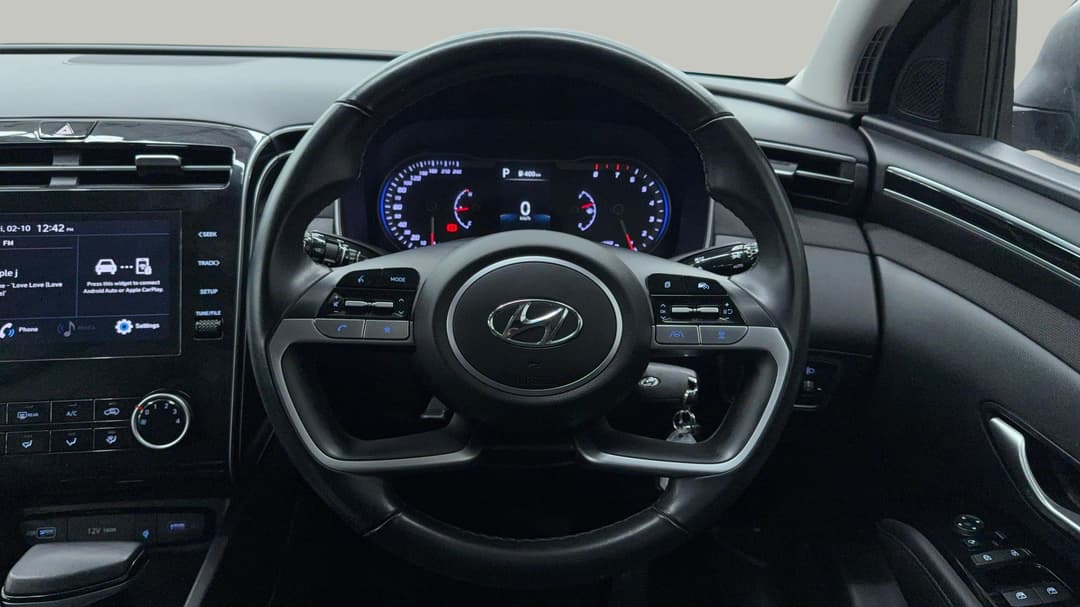 2023 Hyundai Tucson (FWD), Automatic, 67294 km, Steering Wheel Close-up