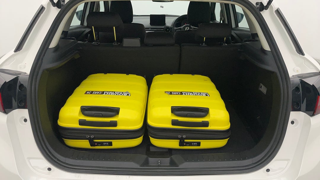 Boot Inside View with Luggage