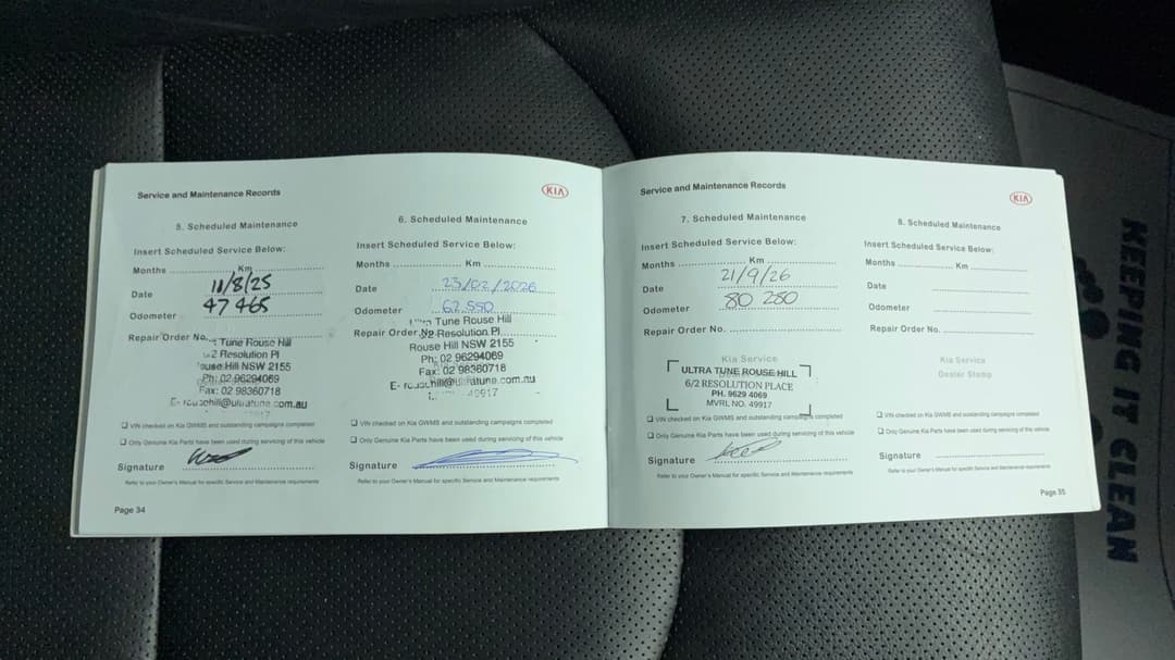 2019 Kia Cerato Sport+ Safety Pack, Automatic, 80721 km, Service History