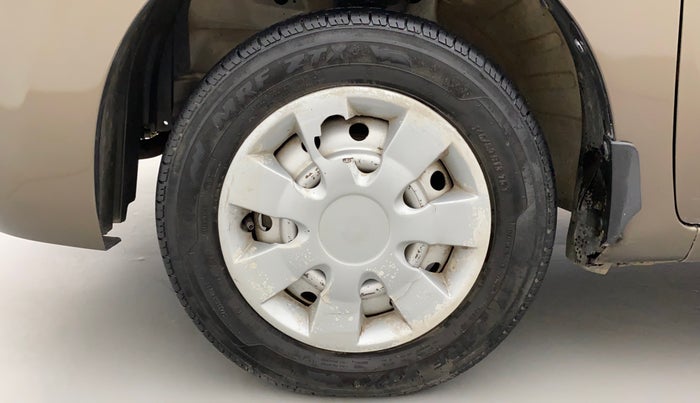 2014 Maruti Wagon R 1.0 LXI CNG, CNG, Manual, 1,05,104 km, Left Front Wheel