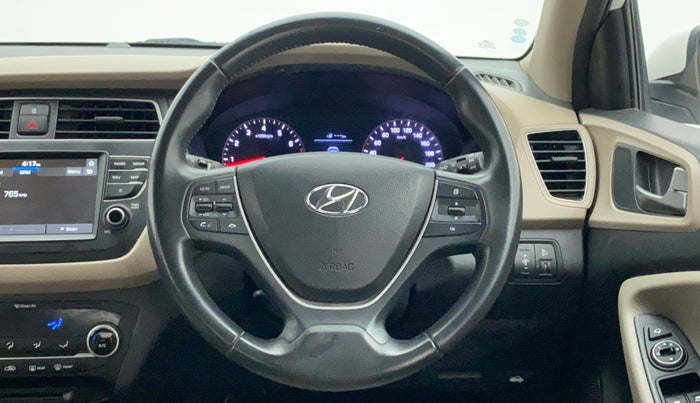 2018 Hyundai Elite i20 ASTA 1.2 (O), Petrol, Manual, 19,598 km, Steering Wheel Close Up