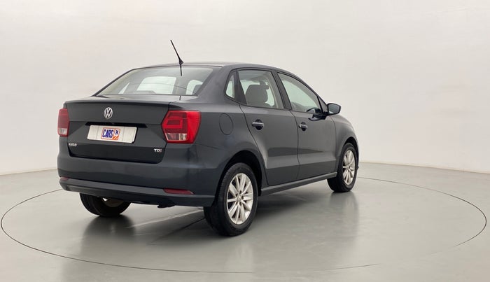 2017 Volkswagen Ameo HIGHLINE 1.5L AT (D), Diesel, Automatic, 45,867 km, Right Back Diagonal