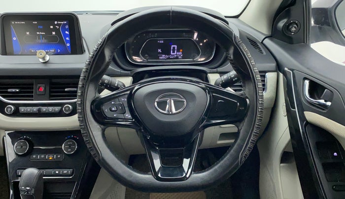 2020 Tata NEXON XZA PLUS PETROL DUAL TONE, Petrol, Automatic, 59,205 km, Steering Wheel Close Up