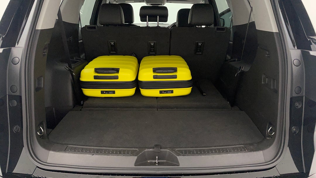 Boot Inside View with Luggage