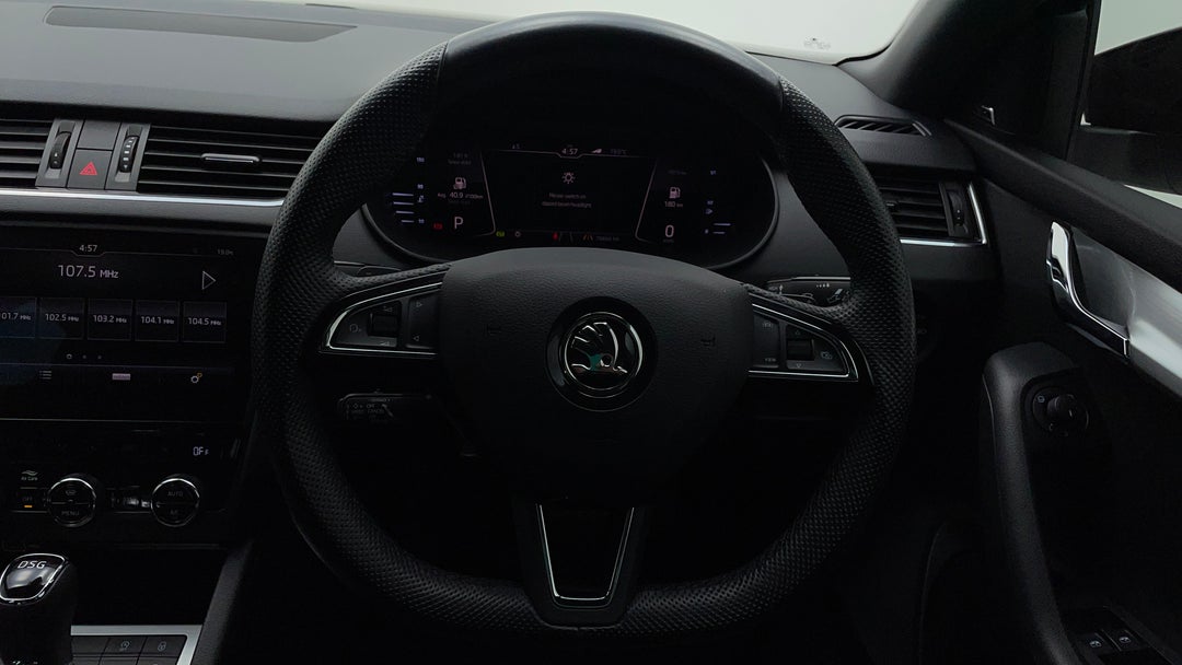 Steering Wheel Close-up