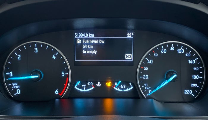 2020 Ford Ecosport 1.5TITANIUM TDCI, Diesel, Manual, 52,107 km, Odometer Image
