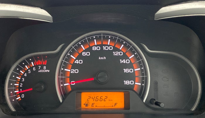 2017 Maruti Alto K10 VXI P, Petrol, Manual, 24,700 km, Odometer Image