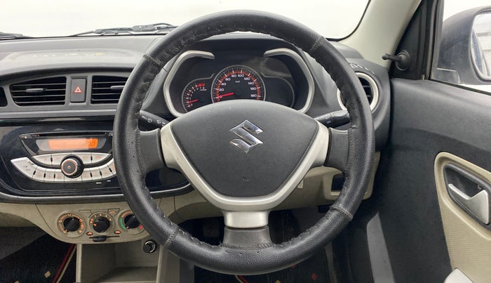 2017 Maruti Alto K10 VXI P, Petrol, Manual, 24,700 km, Steering Wheel Close Up