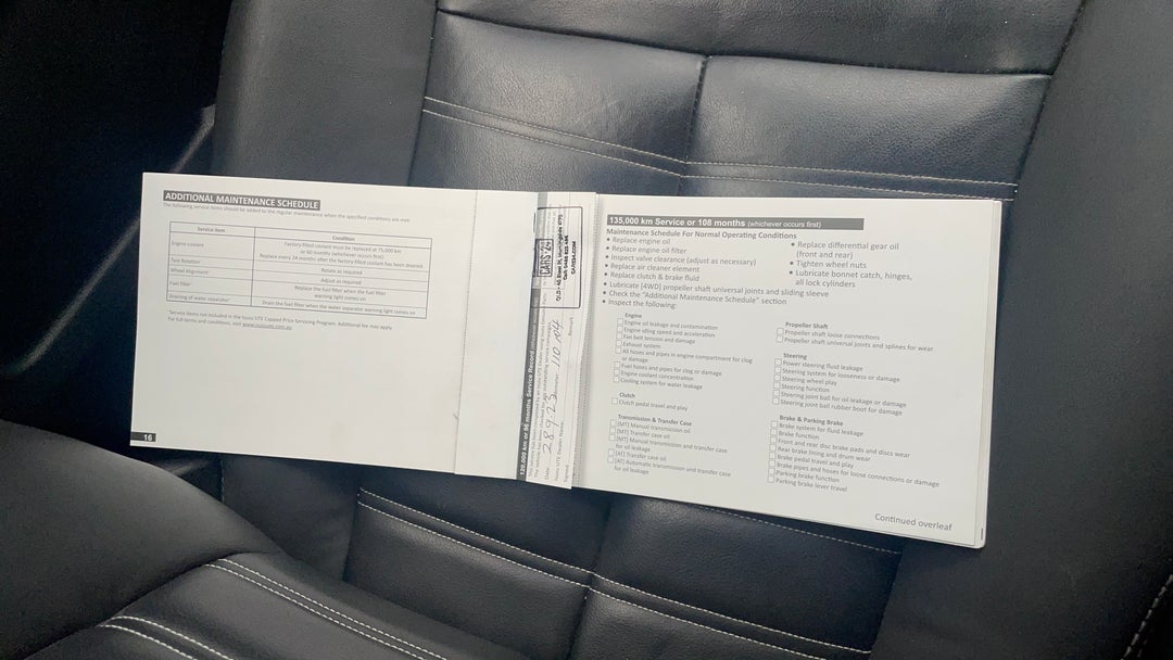 2018 Isuzu MU-X Ls-t (4x4), Automatic, 111545 km, Service History