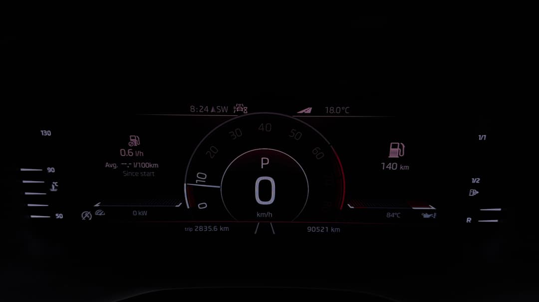 2021 SKODA Karoq 110tsi, Automatic, 90521 km, Odometer View